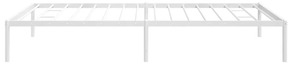 Estrutura de cama 107x203 cm metal branco