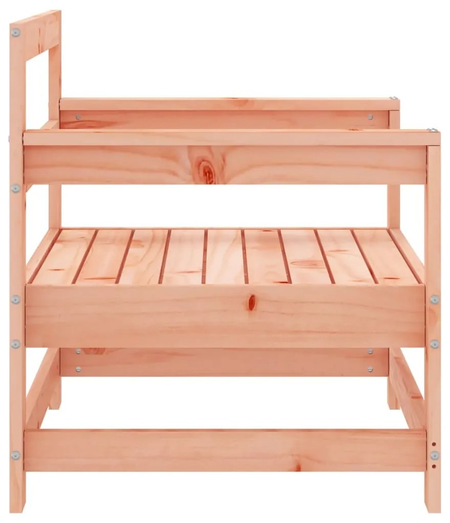 Cadeiras de jardim 2 pcs madeira de douglas maciça
