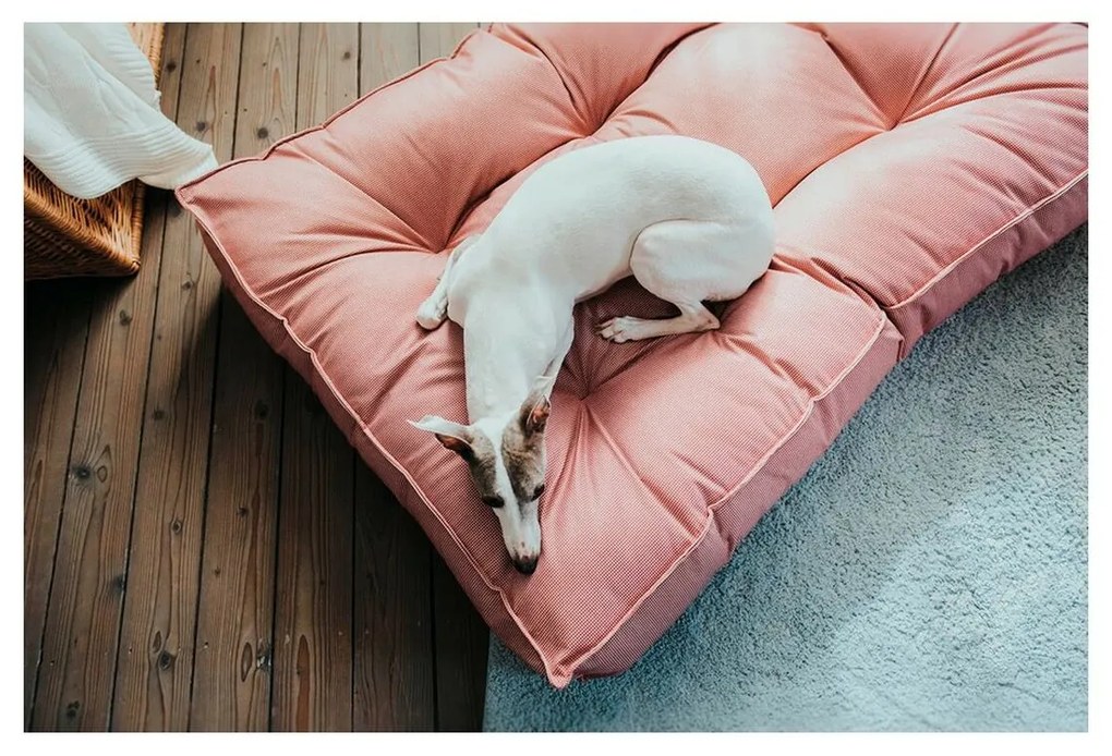 Cama de cão Hunter LANCASTER Vermelho (120 x 90 cm)