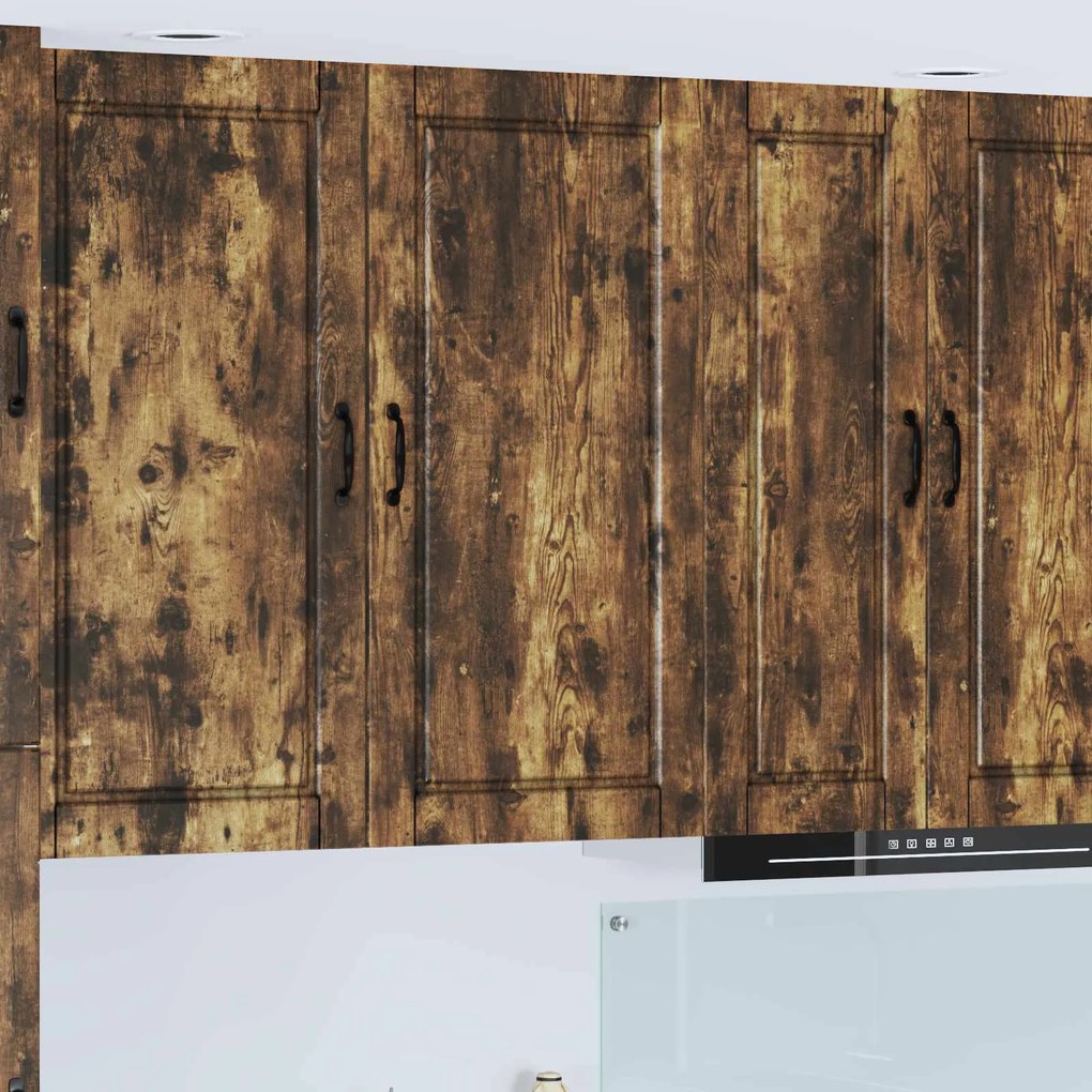 vidaXL Armário de Cozinha com porta Carvalho Defumado 50 x 31 x 100 cm