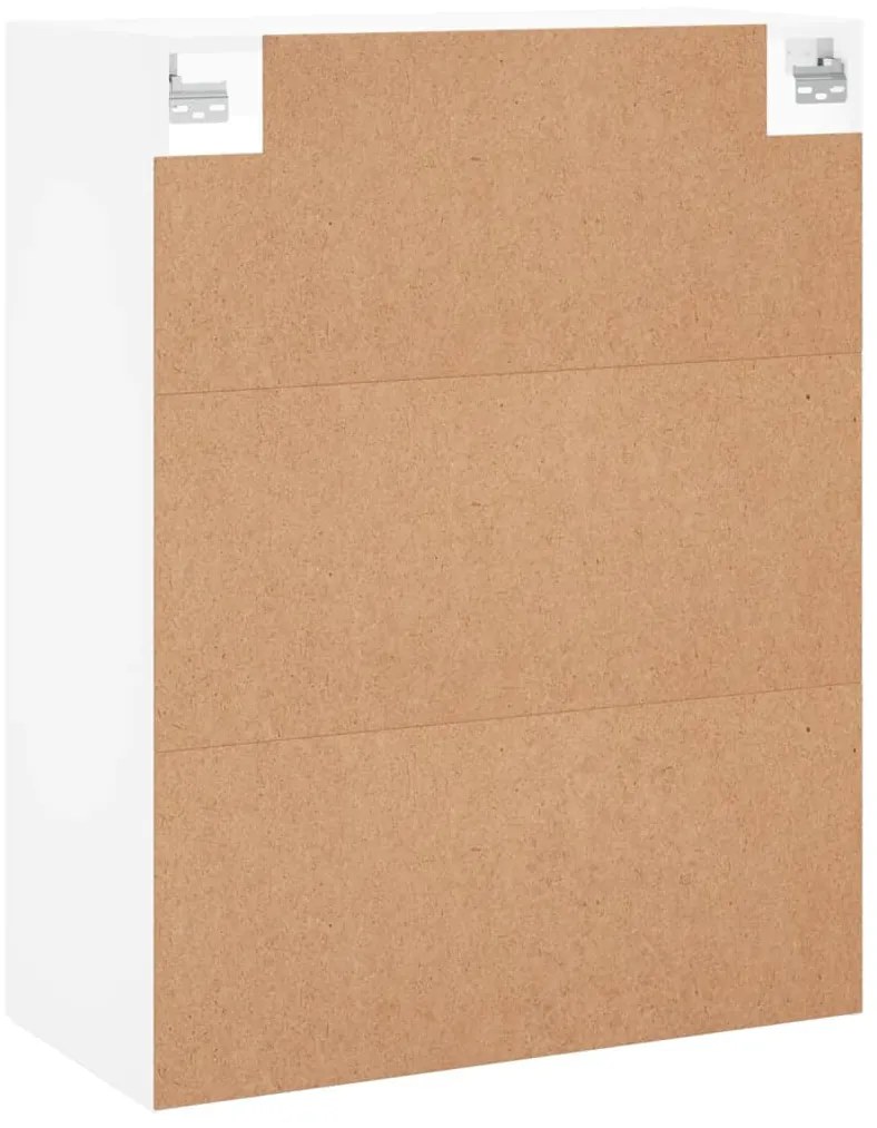 Móveis de parede 2 pcs derivados de madeira branco
