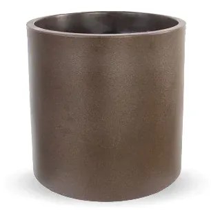 Vaso de flores colorido Polietileno CASA, JARDIM, RESTAURANTE, BAR HORTENSIA 80 (ø80x80 cm) - Castanho