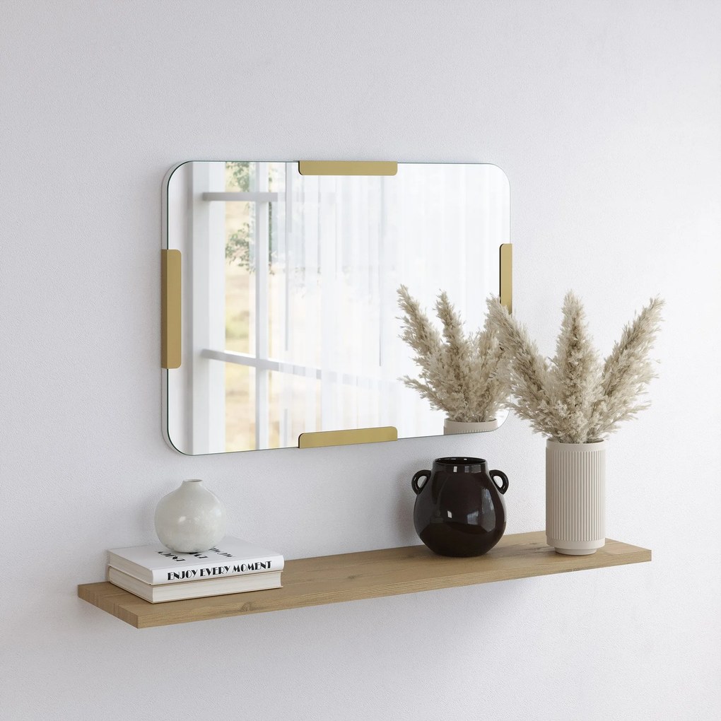 Espelho Pera – Dourado – 50 cm x 70 cm