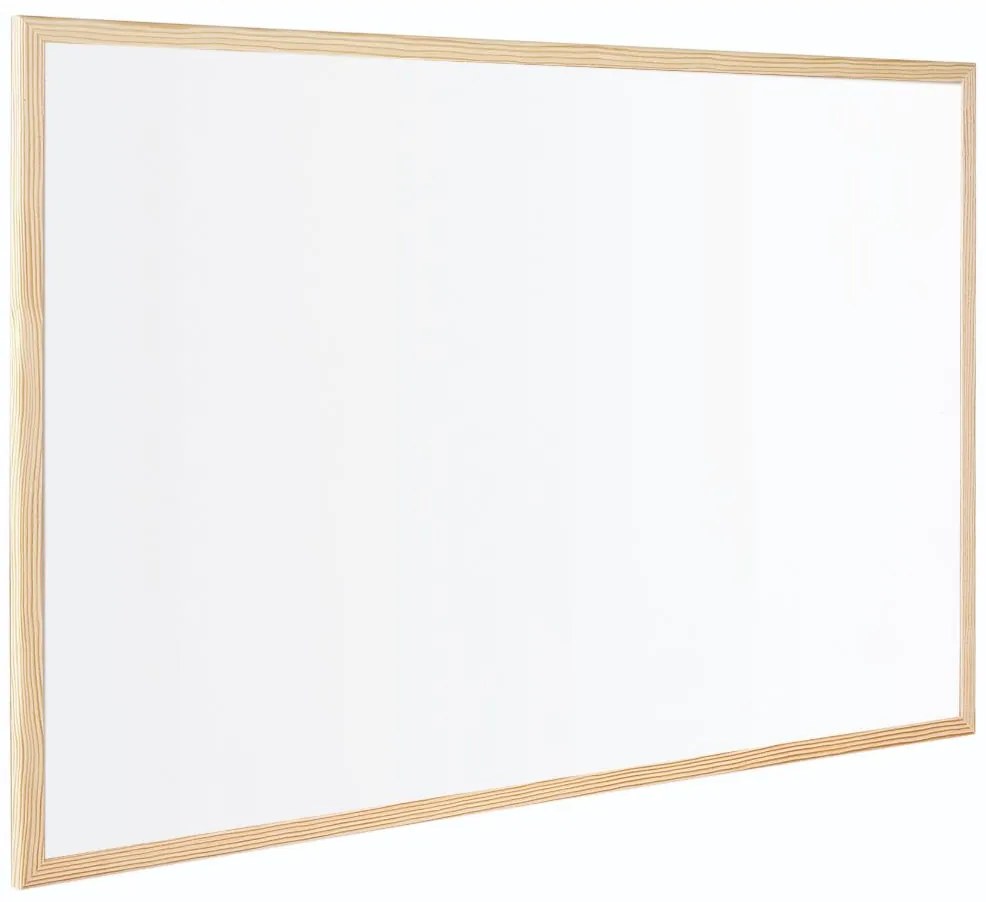 Quadro Branco Budget com Moldura em Pinho 60 x 90cm