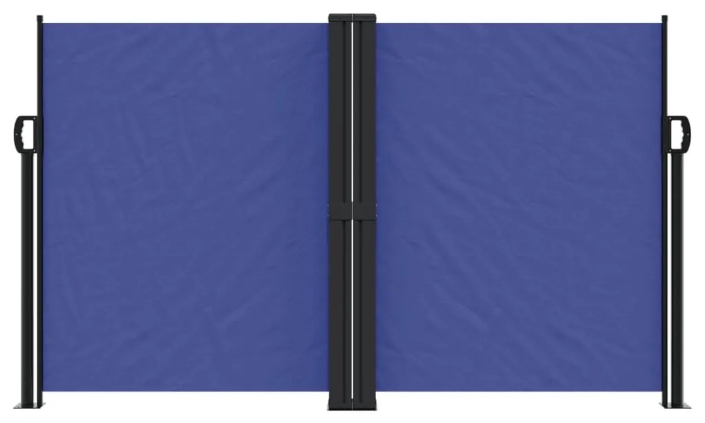 Toldo lateral retrátil 140x600 cm azul