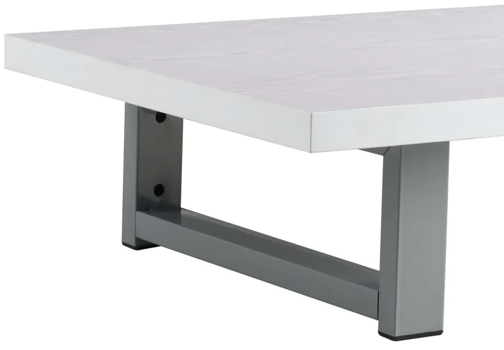 Conjunto de móveis de casa banho 2 peças cerâmica branco