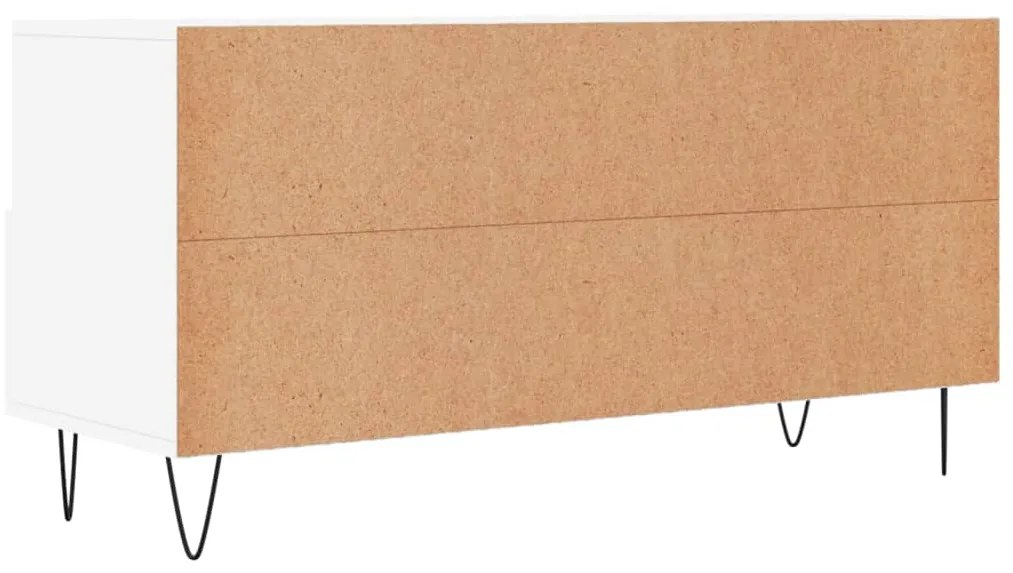 Móvel de TV 102x36x50 cm derivados de madeira branco
