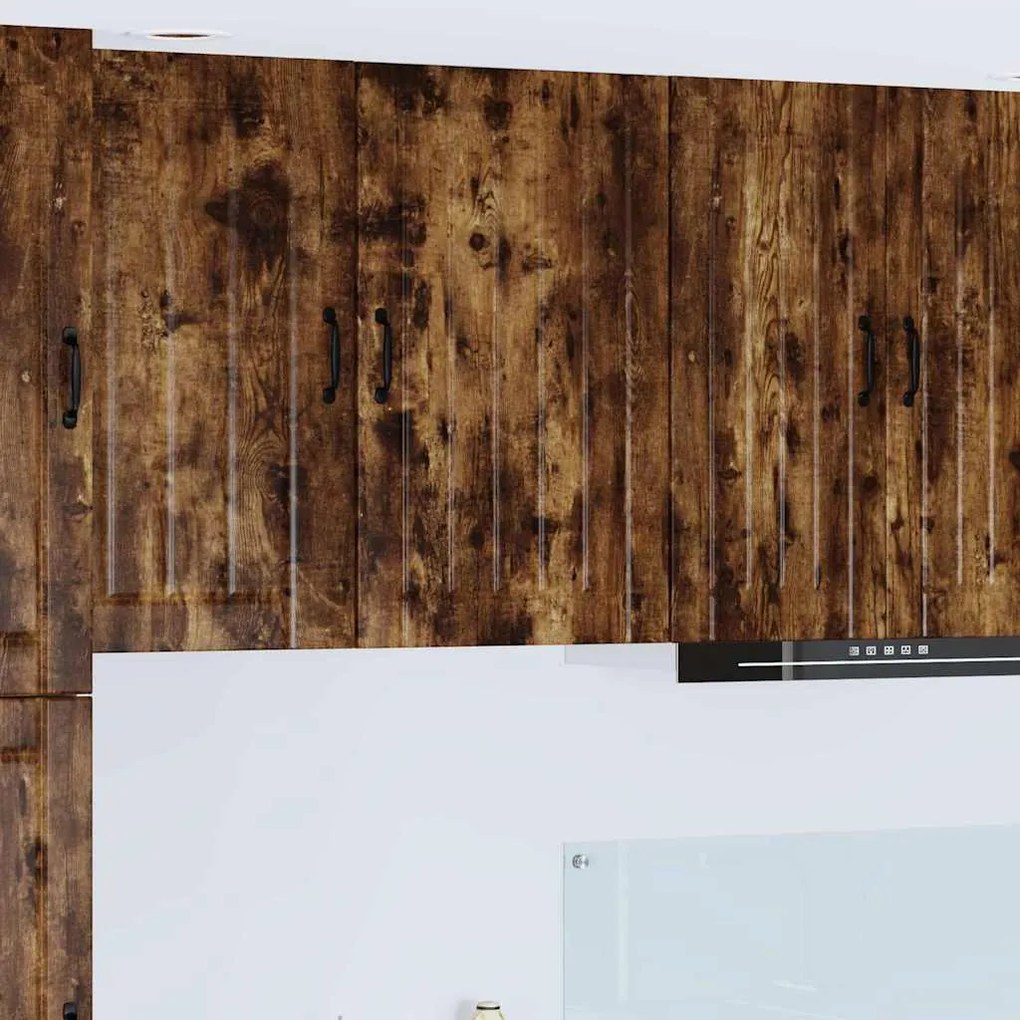 vidaXL Armário de Cozinha Carvalho Defumado 50 x 31 x 80 cm