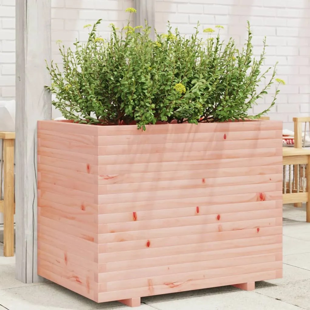 vidaXL Vaso/floreira de jardim 90x60x72 cm madeira de douglas maciça