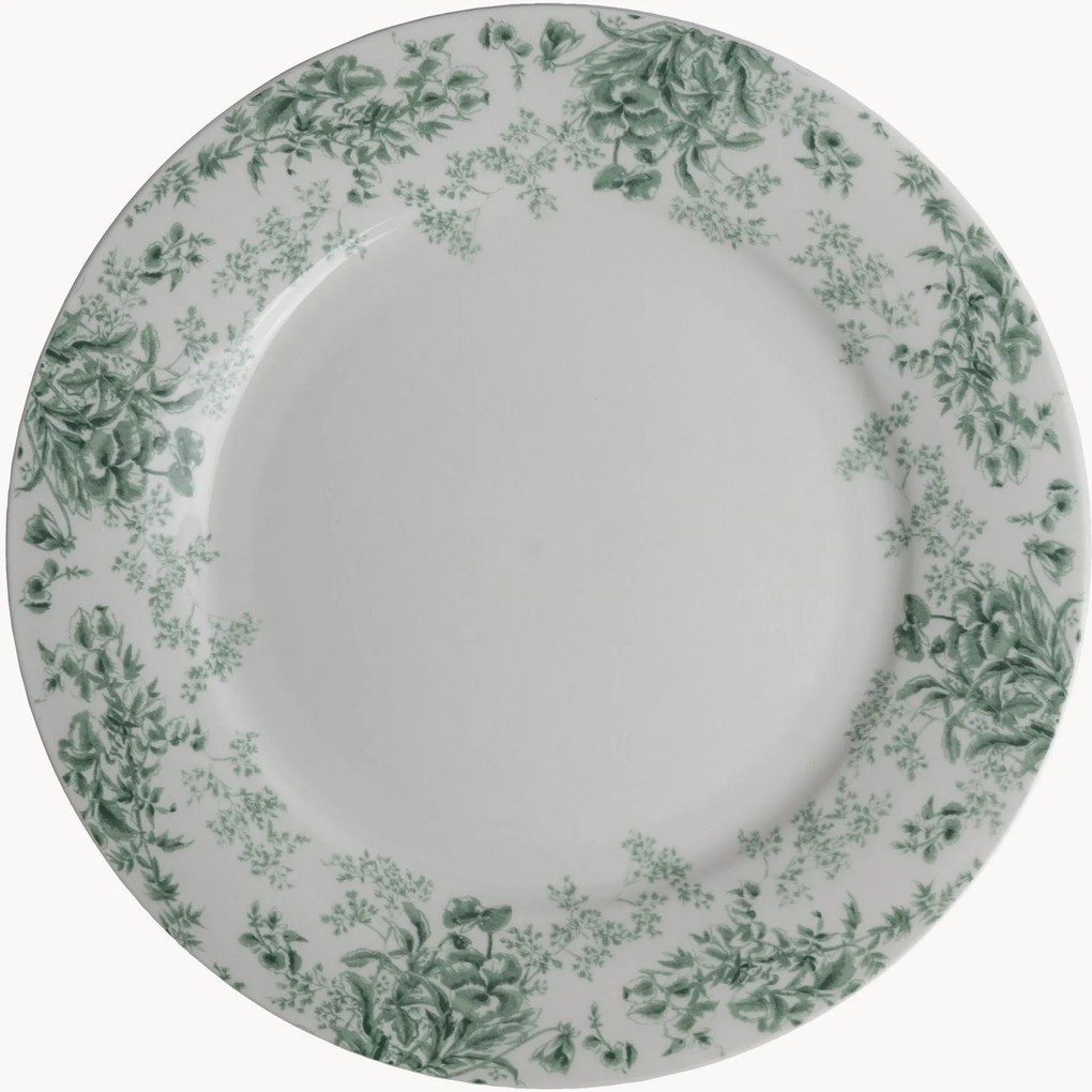 Pratos rasos em porcelana Thurston Bloom, conjunto de 4