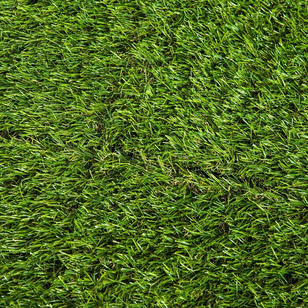 Grama artificial Terraço Grama sintética Conjunto de 10 peças 30x30x3.5cm