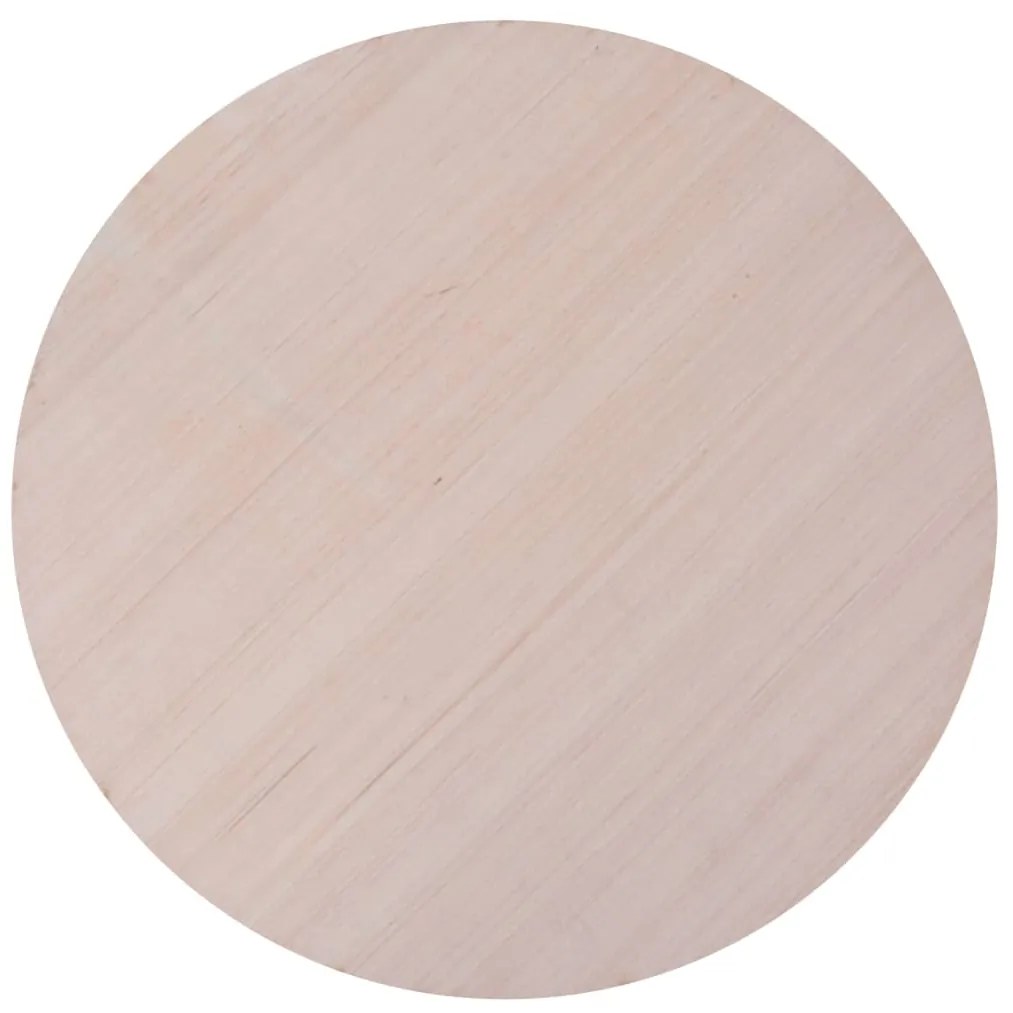 Mesa de centro Ø 47 cm cor cobre