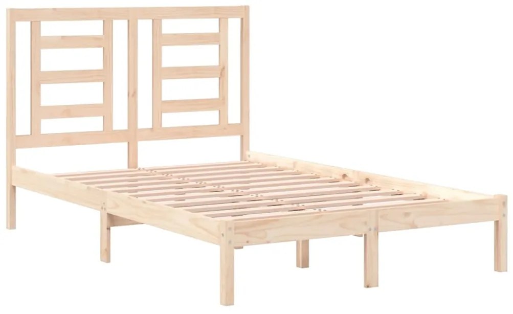 Cama sem colchão 120x200 cm madeira de pinho maciça