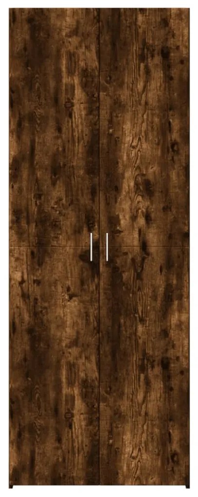 Armário alto 70x42,5x185 cm derivados madeira carvalho fumado