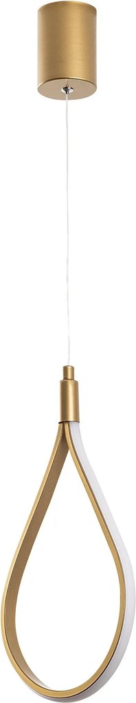 Candeeiro Chandelier Damla – Ouro – 23x50-100x10 cm