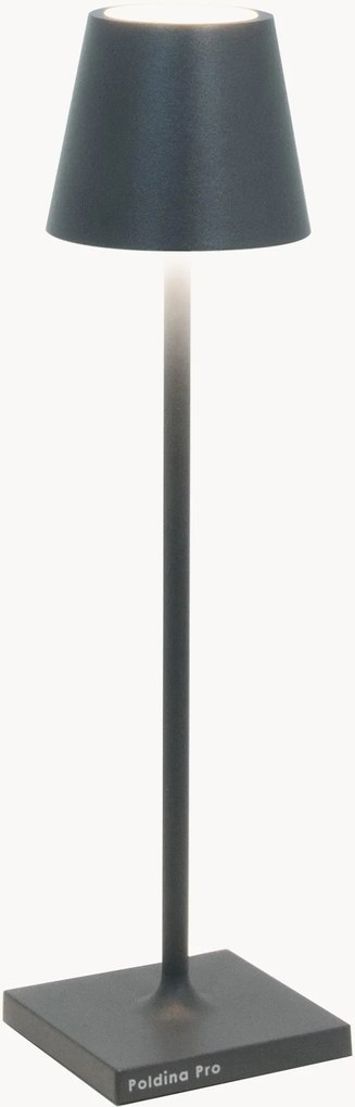 Candeeiro de mesa LED portátil regulável Poldina Pro Micro