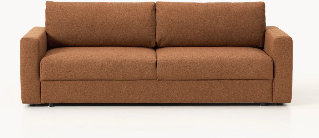 Sofá-cama em bouclé Tasha (3 lugares)