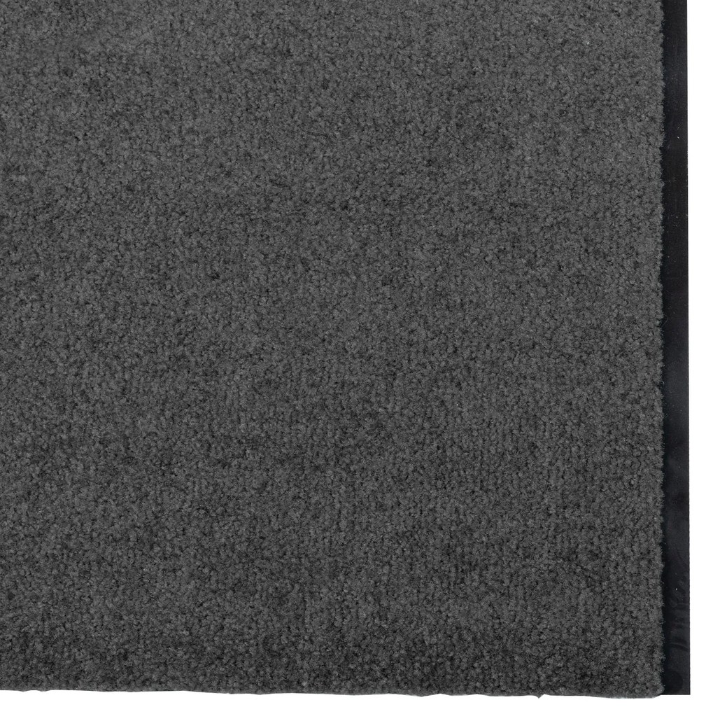 Capacho lavável vidaXL antracite 120x350 cm
