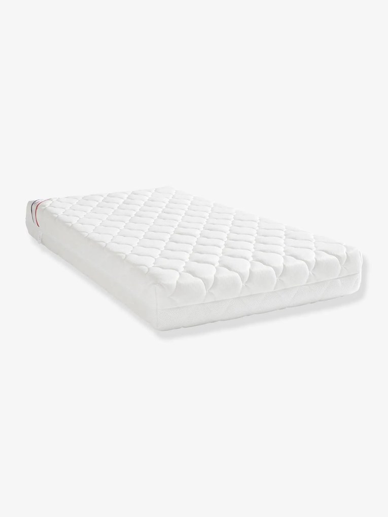 Mon p'tit colchão Parfait com capa amovível, 60x120 cm da P'TIT LIT branco claro liso