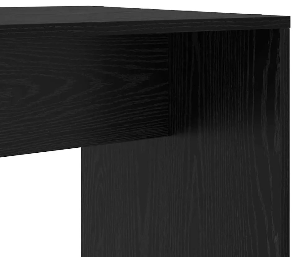 Mesa Carvalho preto 138.5 x 55 x 143 cm Madeira processada