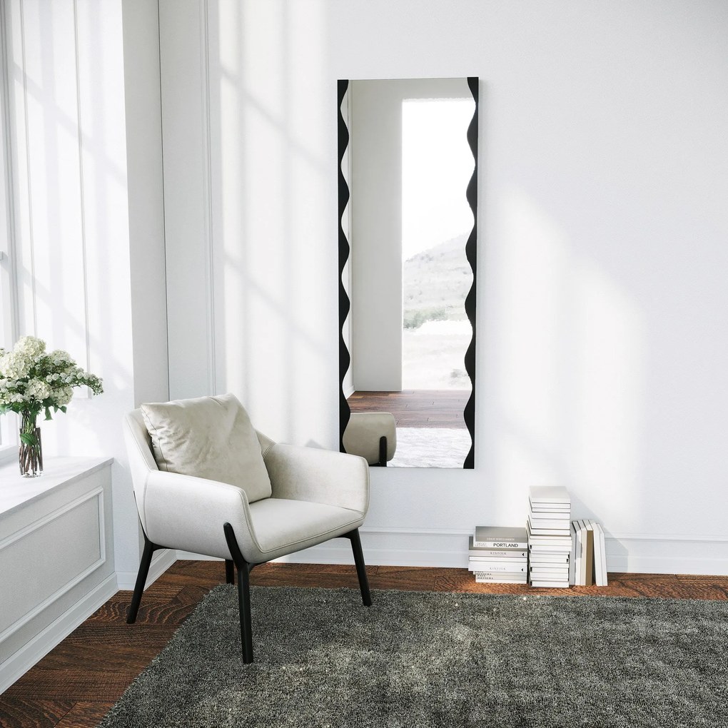 Espelho Melodia – Preto – 50 cm x 140 cm