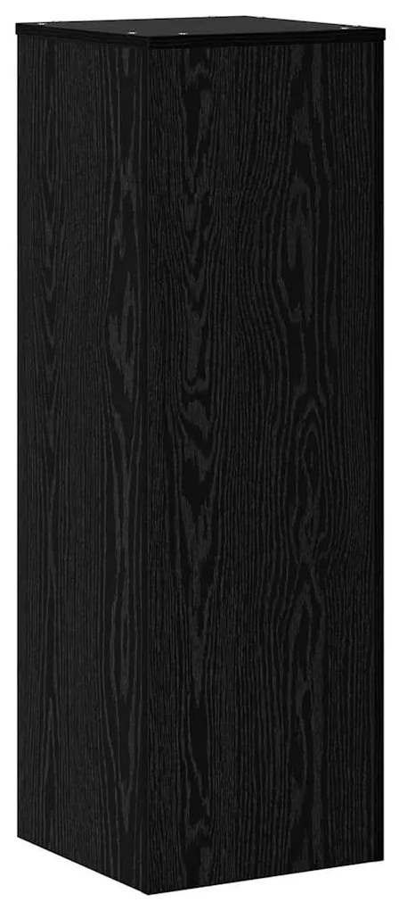 Suporte pra Plantas em Carvalho Preto 33x33x100 cm de Madeira Engenhar