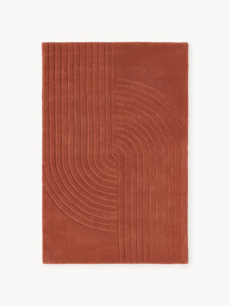 Tapete em lã tecido à mão Mason