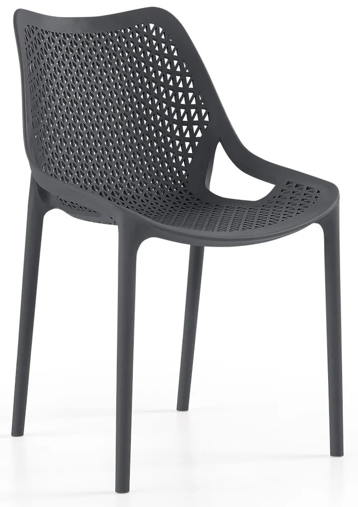 Oxy Pack com 20 cadeiras, s/braços - Antracite MR