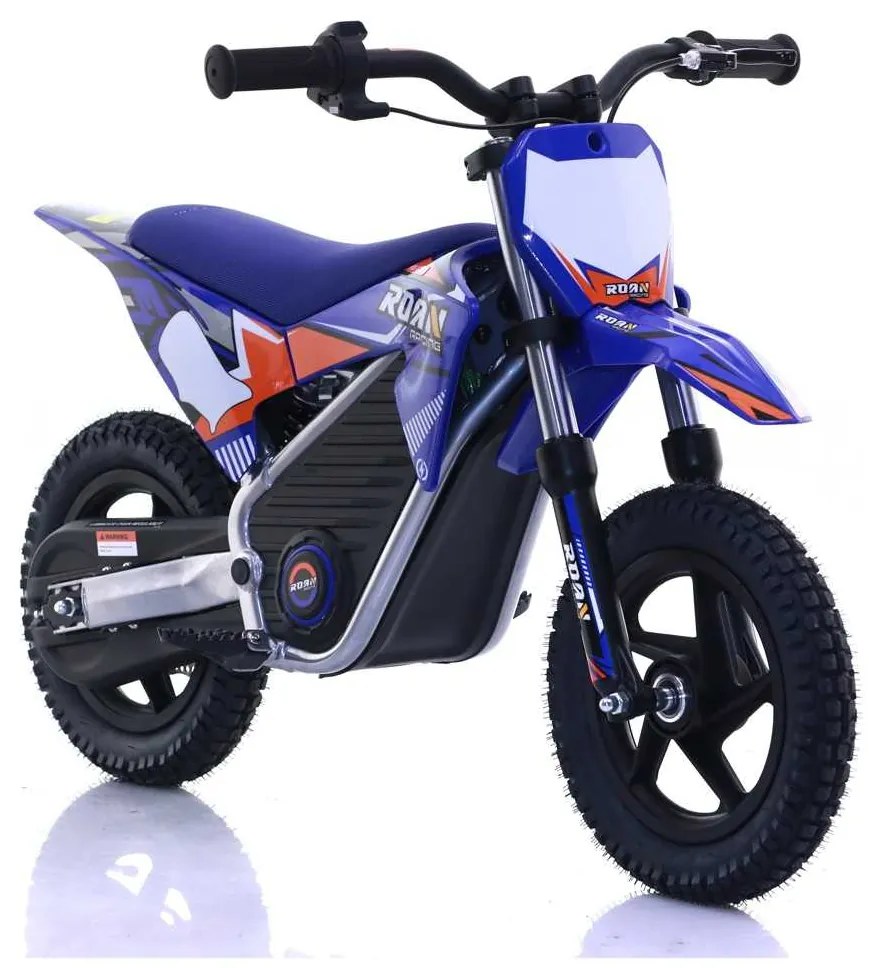 Mini moto elétrica para crianças Minicross electrica 250W 12/12"  Warrior MX-E250 Azul