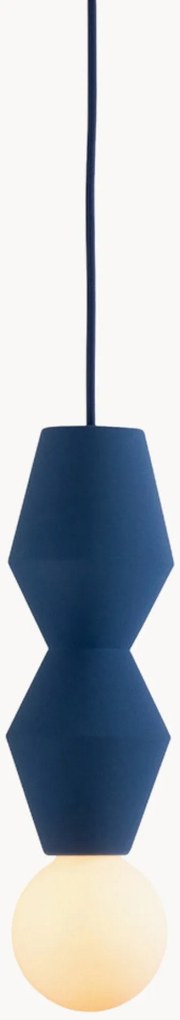 Candeeiro suspenso pequeno artesanal regulável STUCCO No.: 2