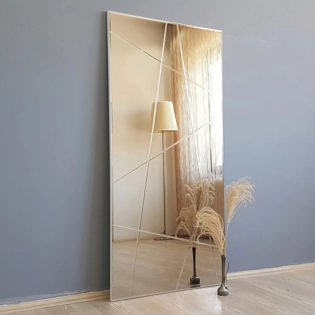 Espelho NSTLA309d – Prateado – 62 cm x 130 cm