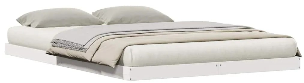 Cama de chão vidaXL 160x220 cm Madeira de pinho