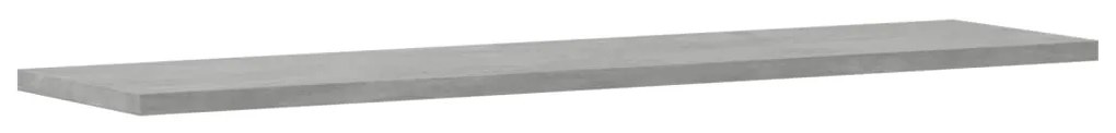 Prateleiras p/ estante 4pcs derivados de madeira cinza cimento