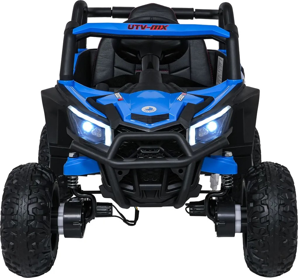 Buggy elétrico para Crianças 12V 4x4 Madman UTV-MX Rodas de espuma EVA Azul