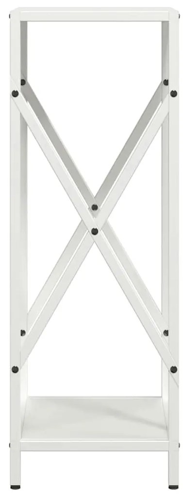 Suporte para lenha 34x25x70 cm aço laminado a frio branco