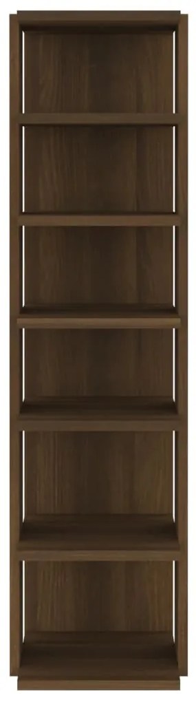 Sapateiras 2pcs 27,5x27x102 cm derivados madeira castanho