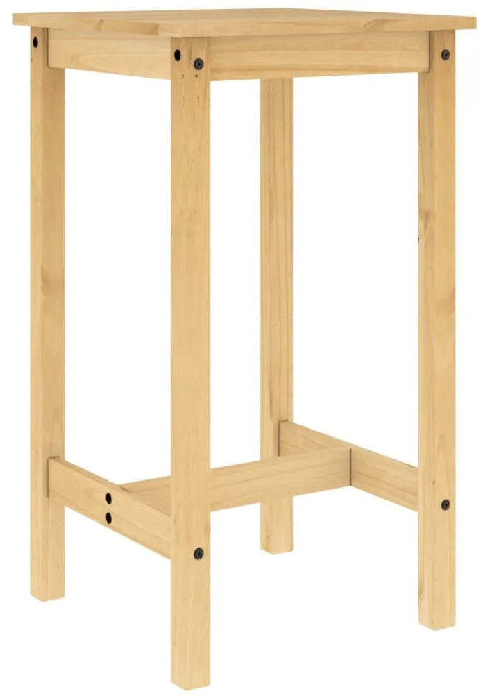 5 pcs conjunto de bar pinho maciço