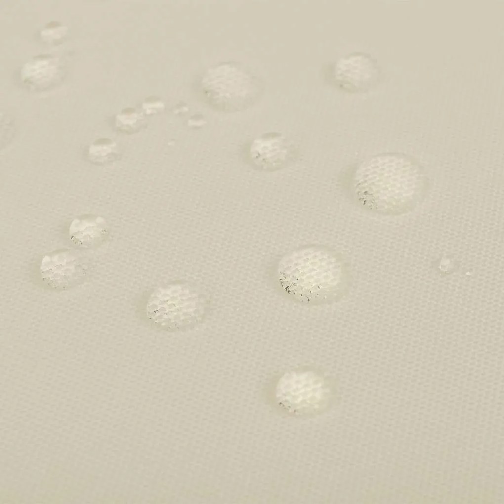 Toalhas de mesa 5 pcs 170x130 cm creme