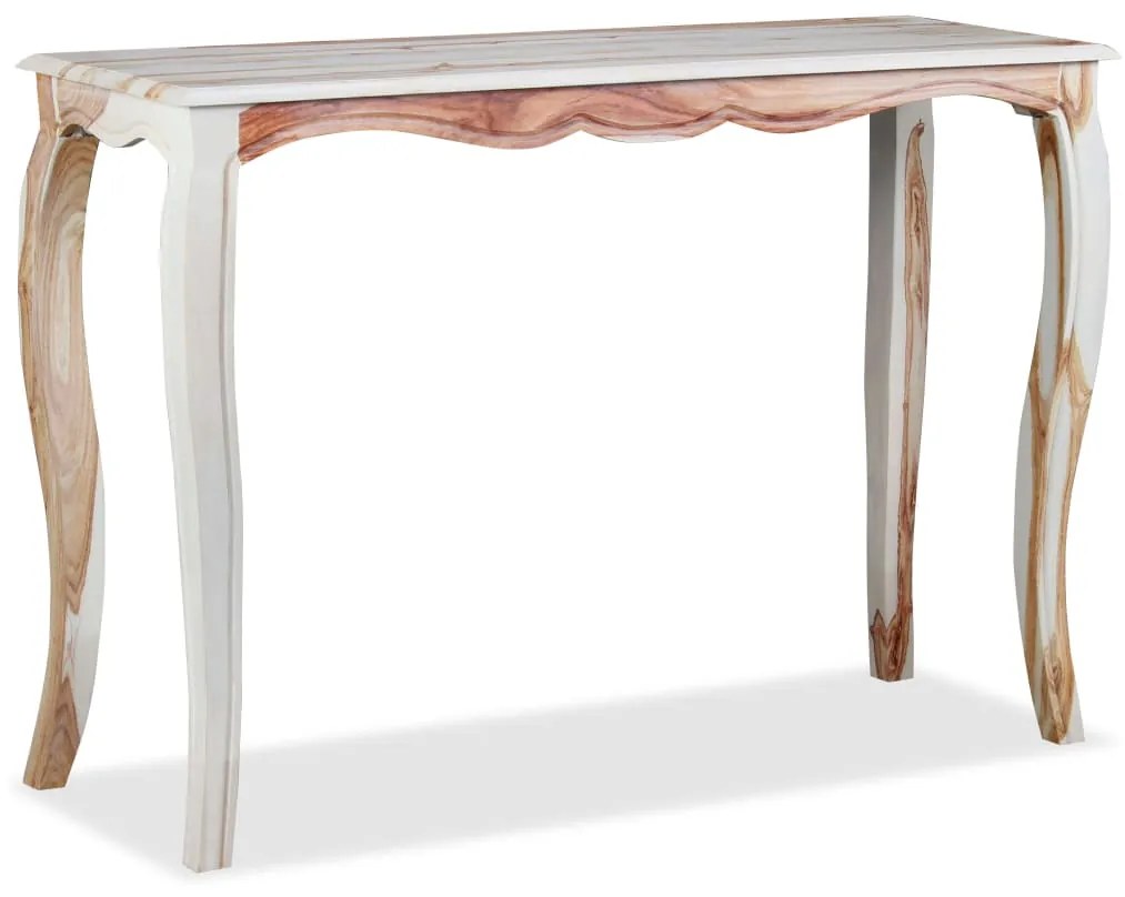 vidaXL Mesa consola 110x40x76 cm madeira de acácia maciça