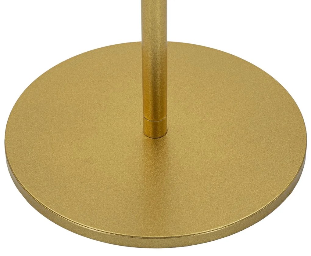 MESA DE APOIO DOHA Ø 51X100 CM DOURADA