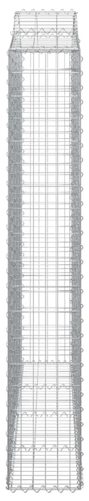 Cestos gabião arqueados 5pcs 200x30x180/200cm ferro galvanizado