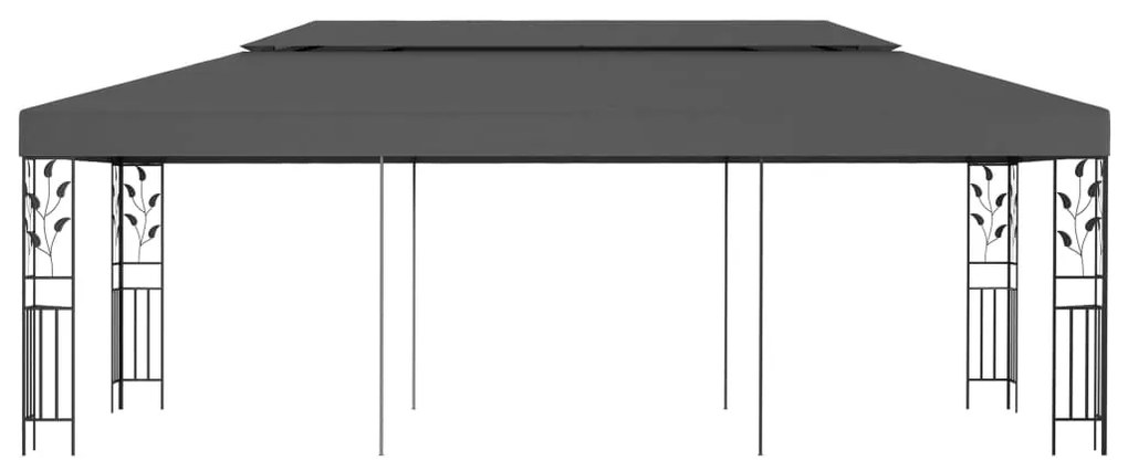 Gazebo 3x6 m antracite