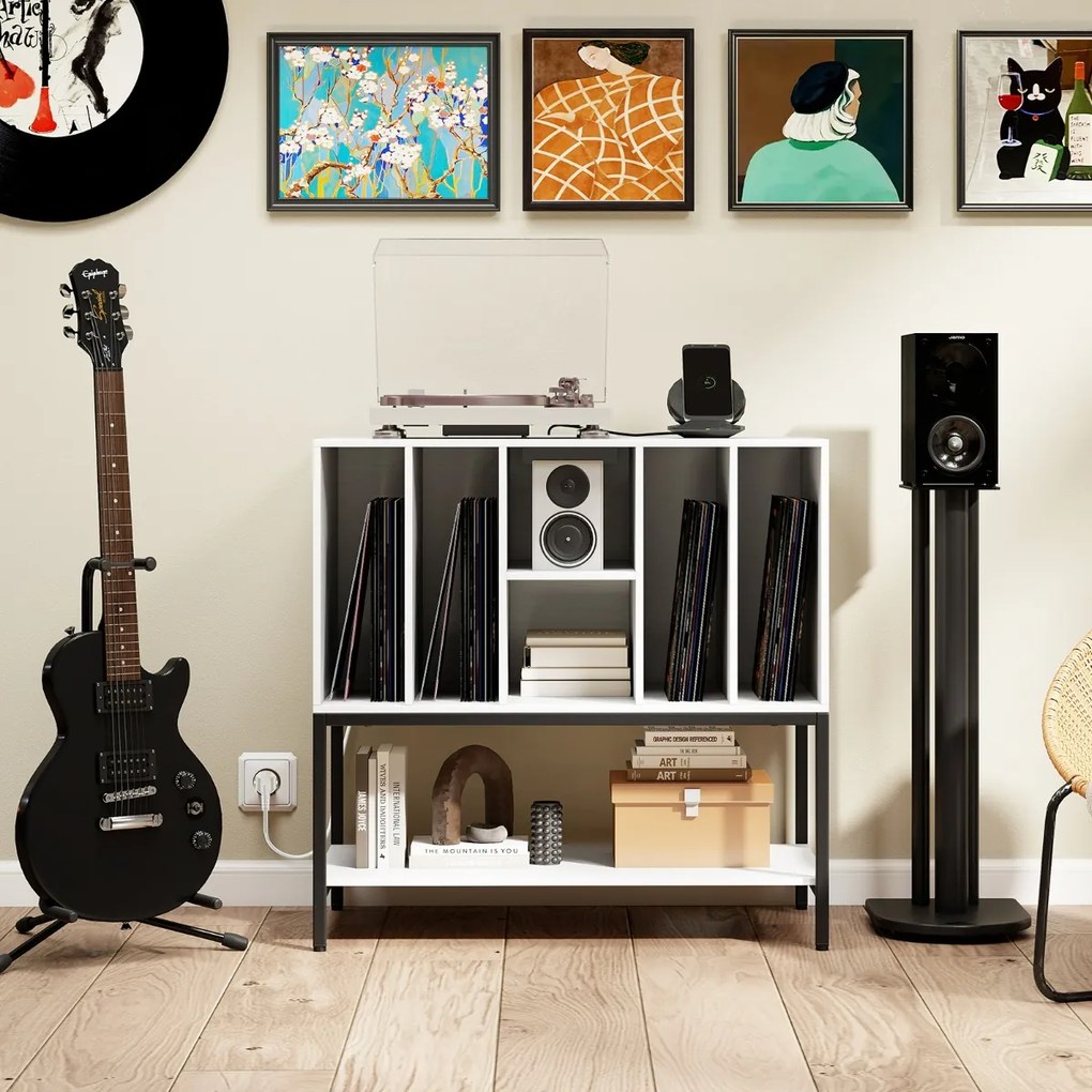 Mesa de bar de 121 cm de comprimento, mesa de jantar alta com prateleiras de armazenamento - marrom rústico