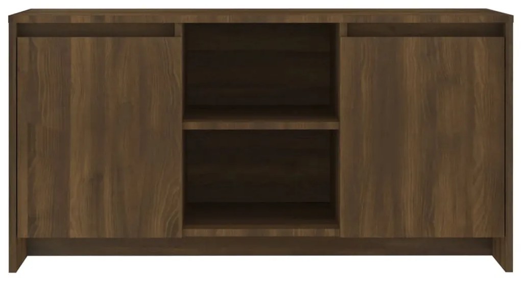 Móvel de TV 102x37,5x52,5cm derivados madeira carvalho castanho