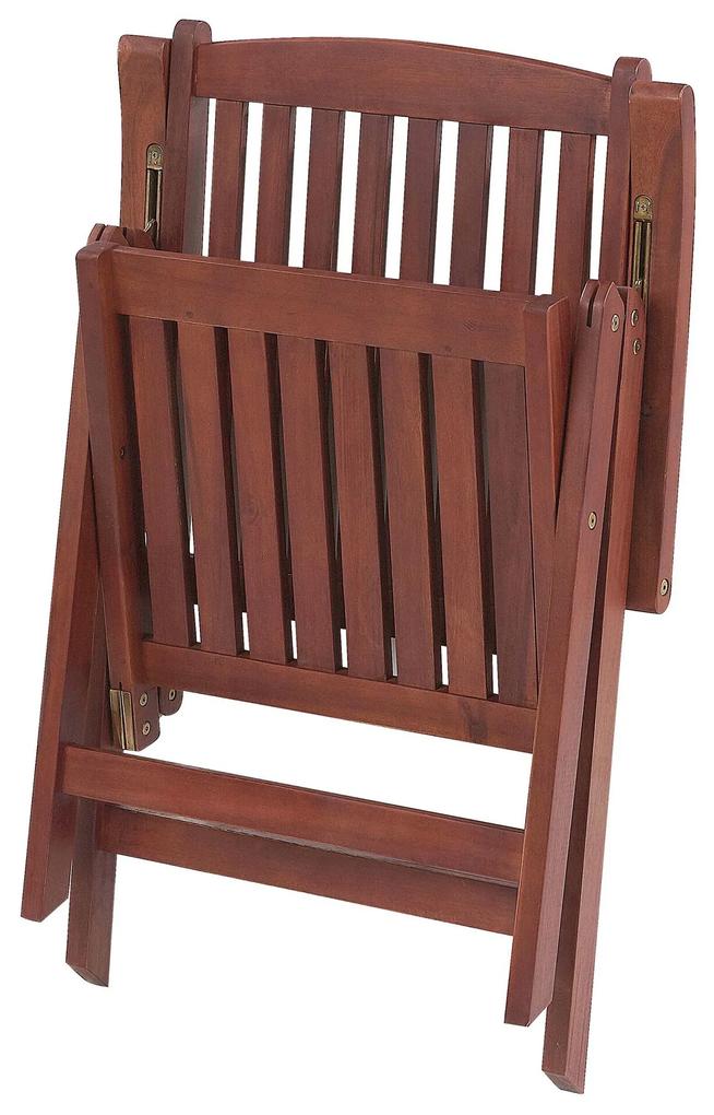 Cadeira de jardim em madeira de acácia TOSCANA Beliani
