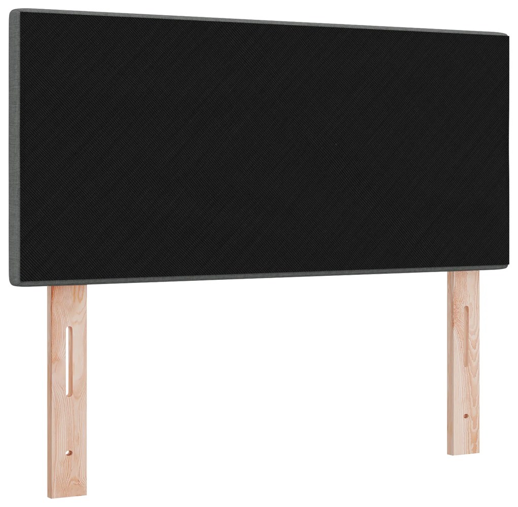 Cabeceira vidaXL Cinza escuro Madeira 90 cm Design Estiloso