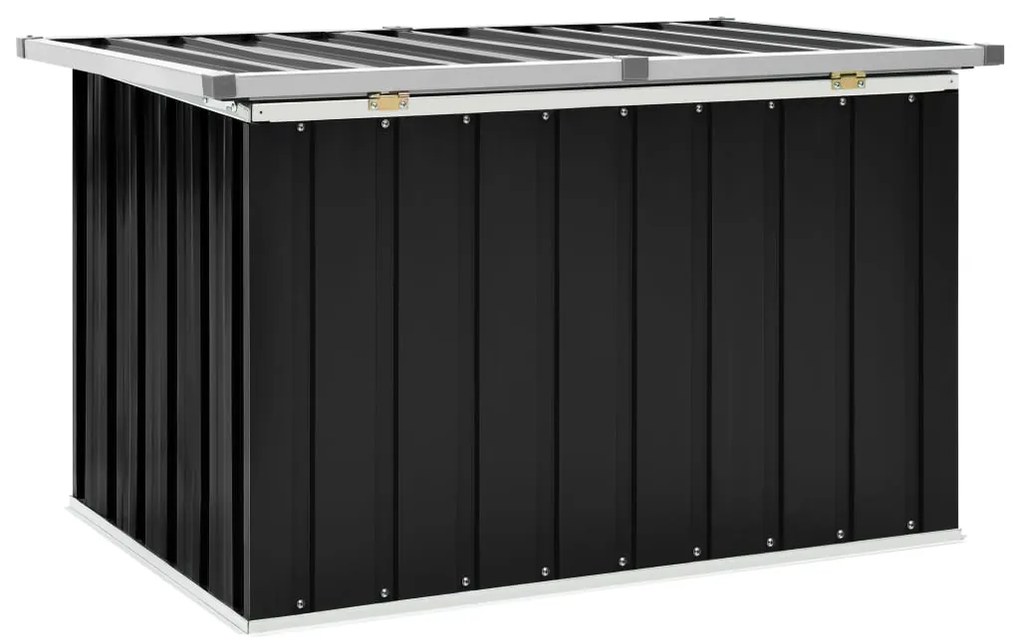 Caixa de arrumação para jardim 109x67x65 cm antracite