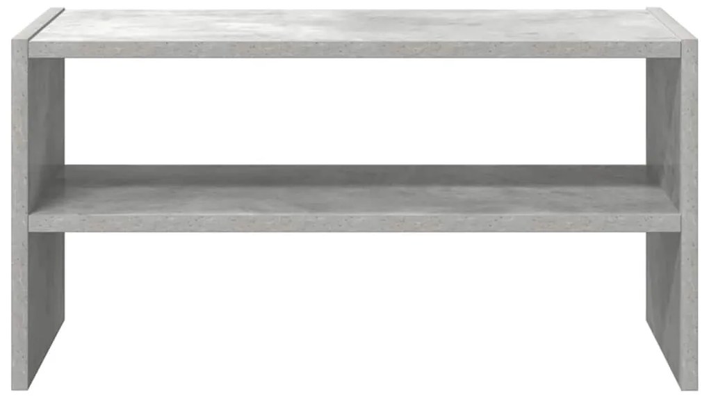 Sapateira empilháveis 60x30x30,5 cm cinzento cimento