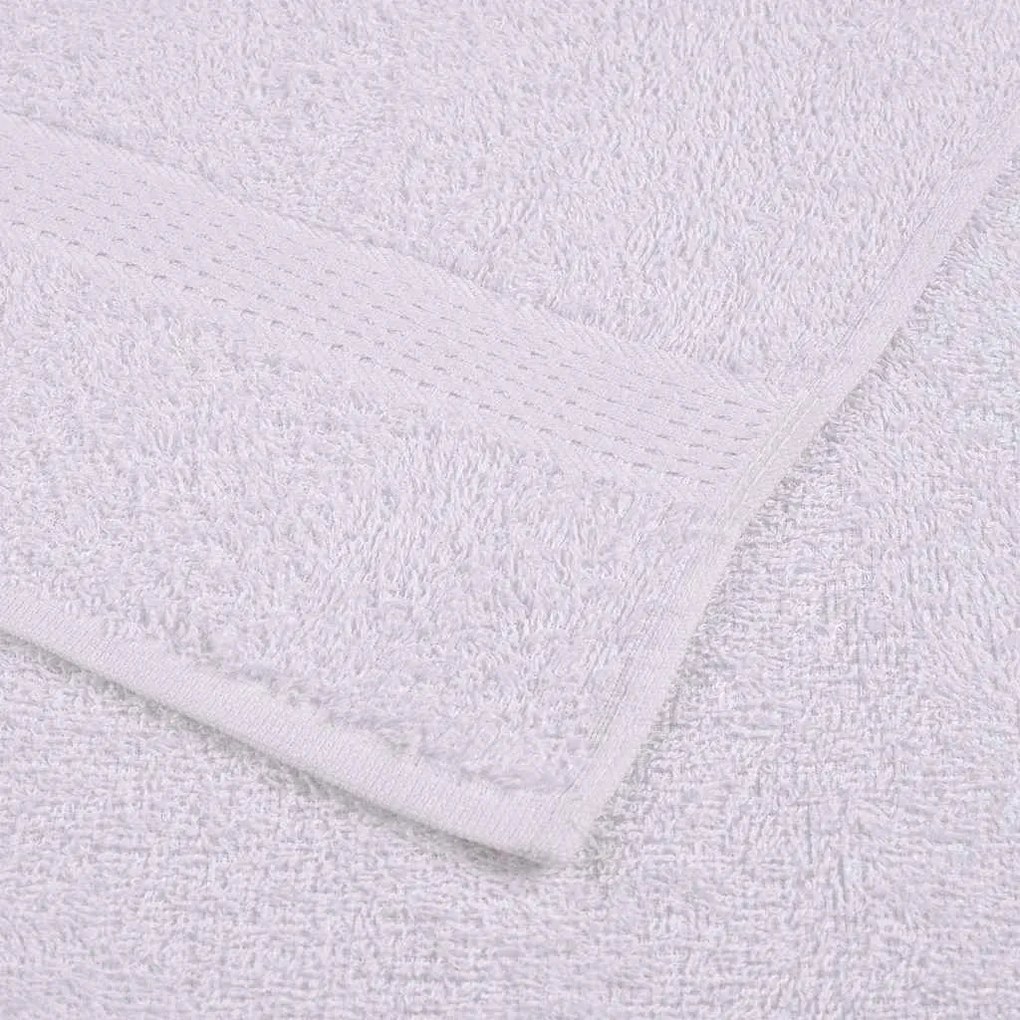 Toalhas de banho 25 pcs 100x150 cm 360 gsm 100% algodão branco