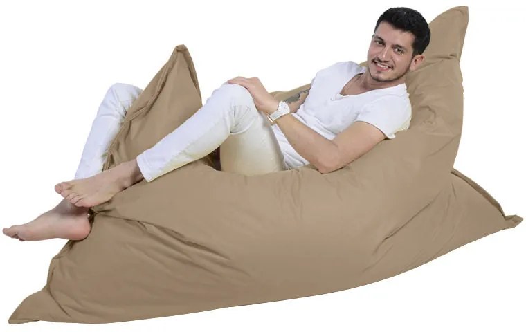 Puff de Jardim Giant Cushion 140x180 – Vison – 180x140x30 cm | Tribo H
